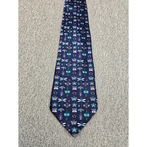 Puritan Men’s Tie Bug Insect Pattern Dragonflies Beetles Novelty Necktie